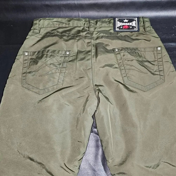 Bogner Womens Dark Olive‎ Green Ski Pants 8 Long - Picture 4 of 7
